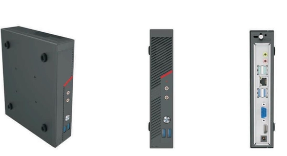 M.2*12242 + συμπαγές μίνι PC Wifi2.4G 5G 2,5 SSD με Bluetooth 183*186.5*37mm