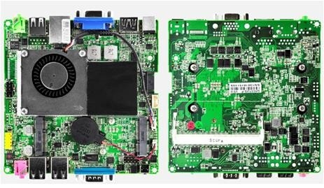120x120mm Μίνι PC Μητρική Πίνακα Intel 1037U 2 Core 1 X HDMI Διασύνδεση 1 X Σύνδεση VGA