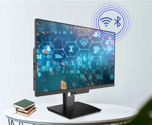 23.8 / 27 ιντσών όλα σε ένα γραφείο με Intel I5 / I7 CPU με ρυθμιζόμενη γωνία στήριξης