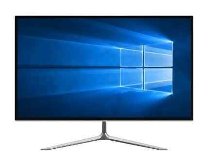 21.5INCH οθόνη αφής All In One υπολογιστές I3 8G 128G ανυψωτική οθόνη Siver λευκό