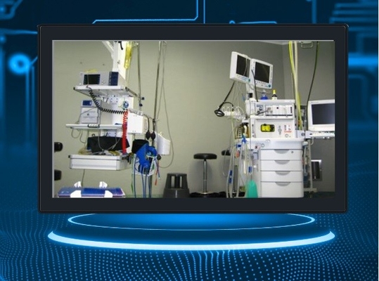 1.5KG ιατρικό PC οθόνης αφής οργανωμένη αιχμηρότερη εικόνα 24 ωρών συνεχώς