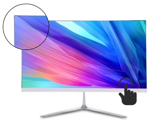 Ανεξάρτητη κάρτα γραφικών AIO Οθόνη αφής PC Win7 / 8 / 10 27&quot; RAM 64G HD 500GB