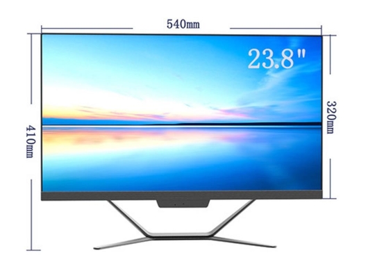 23.8INCH LED υψηλής ευκρίνειας AIO επιτραπέζιος υπολογιστής 1920x1080 Ανάλυση 1920x1080 16: 9 αναλογία