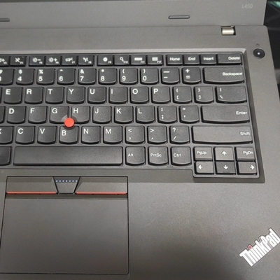 L450 8G 256G Intel I5-5gen Χρησιμοποιούμενα φορητοί υπολογιστές Lenovo Ελαφρύ με Bluetooth