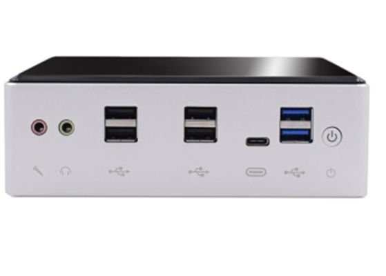 Μαύρο/Ασημένιο 256GB SSD Mini PC με διπλό λειτουργικό σύστημα (Windows 10/11 ή Android) I7-10th