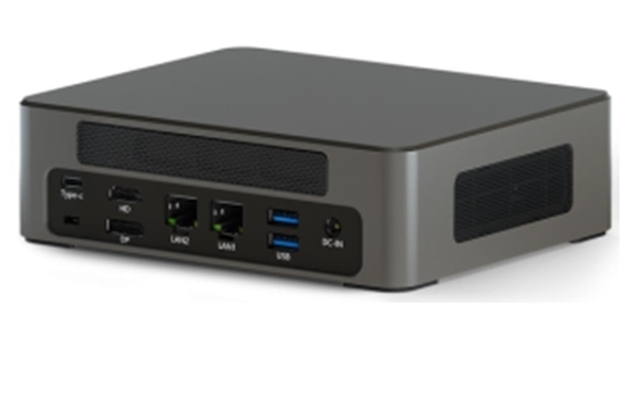 Μαύρο/Ασημένιο 256GB SSD Mini PC με διπλό λειτουργικό σύστημα (Windows 10/11 ή Android) I7-10th